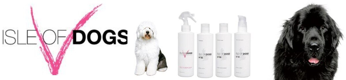 Šampony pro psy Isle Of Dogs  vyrobeno v USA