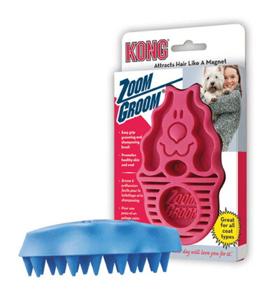 Masážní kartáč KOng Zoom Groom