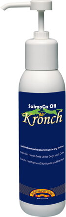 Kronch SalmonCA 250ml,500ml lososový olej 80% a 20% konopného oleje Omega 3&6 a 9