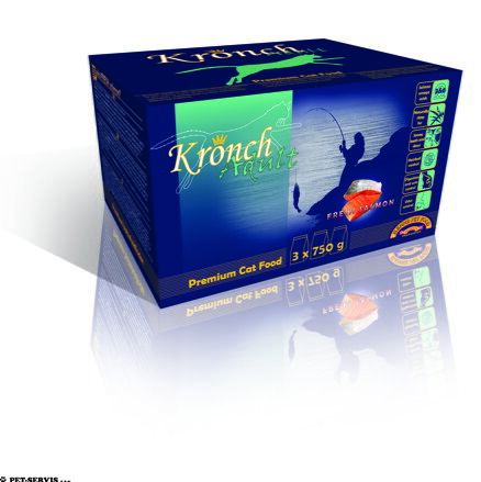 Kronch granule pro kočky v baleni 3 x  750g  