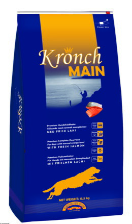 Kronch Main kompletní krmivo pro psy z lososa 13,5 Kg