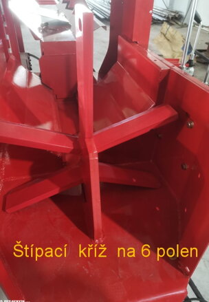 Štípací automat na palivové dřevo štípací kříž  6 way hydraulicky řízený