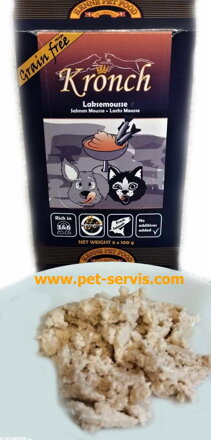 Henne Pet Food Kronch Laksemousse 300g