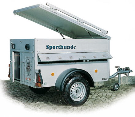 Přívěs za auto pro 2 psy, model  SH - 2 