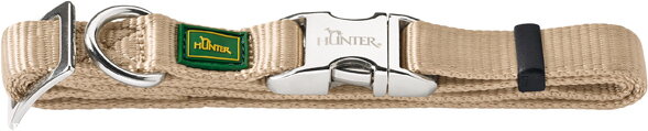 Obojek pro psa Hunter Vario Basic Alu-strong béžový 