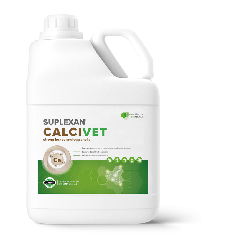 SUPLEXAN® CALCIVET – silné kosti a pevné vaječné skořápky 1 litr