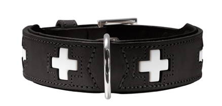Obojky pro psy Hunter Swiss  černá