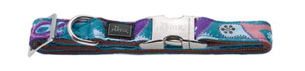 Obojek pro psa Krazy Paisley Alu-strong 