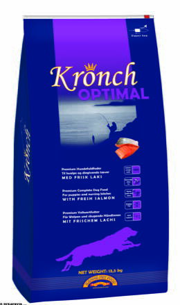 Krmivo pro psy  Kronch Optimal 5Kg - mořský losos"